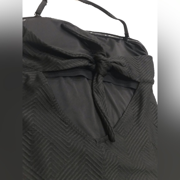 LOVE SPORTS Black Swimsuit size Large - Picture 4 of 6